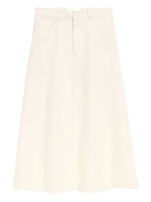Long cotton skirt AMI PARIS | FSK467DE0126136